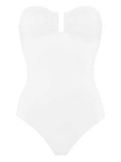Eres Cassiopée Bustier Swimsuit In White