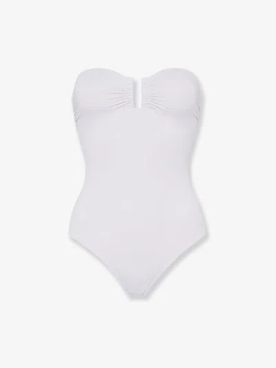 Eres Cassiopee Lycra One-piece Swimsuit In White