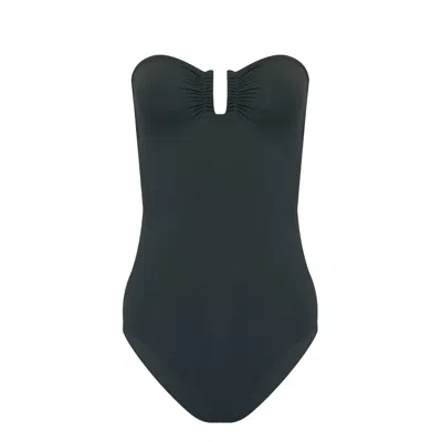 Eres Cassiopee One Piece Sauge In Black