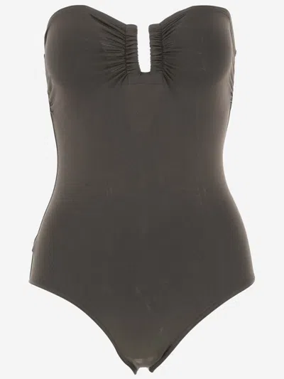 Eres Cassiopee One-piece Swimsuit In Brown