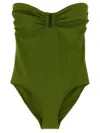 Eres Cassiopee One-piece Swimsuit In Green