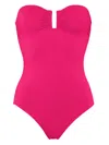 Eres Cassiopée Strapless Swimsuit In Pink