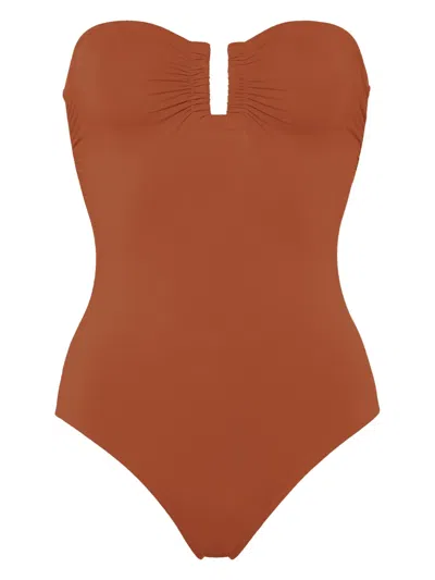 Eres Cassiopée Swimsuit In 褐色