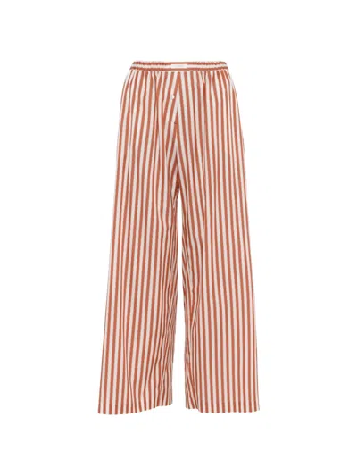 Eres Castle Striped Trousers In Multi