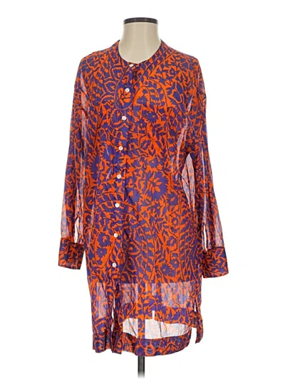 Pre-owned Eres Casual Dress In Orange