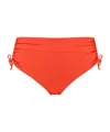Eres Sofia Drawstring Bikini Briefs In Orange