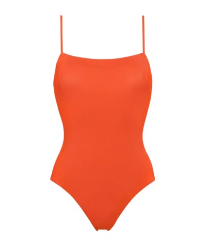 Eres Casual Onepiece Swimsuit In Red