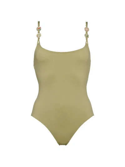 Eres Catwalk One-piece Swimsuit In Green