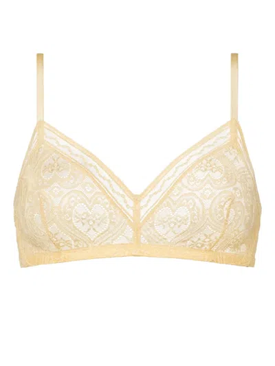 Eres Chérubin Triangle Bra In Yellow