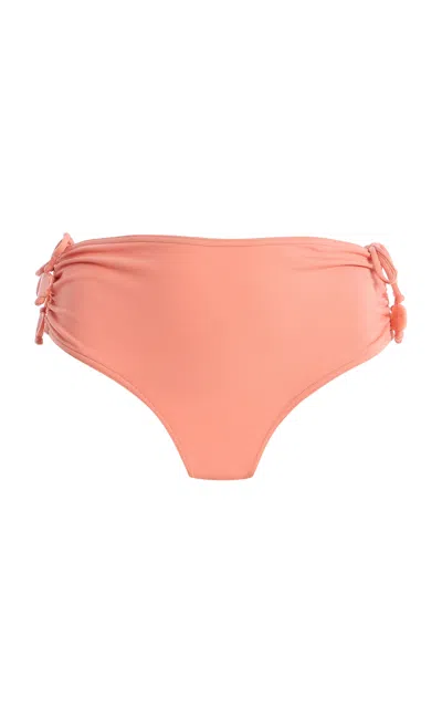 Eres Christie Ruched-detail Bikini Bottoms In Pink