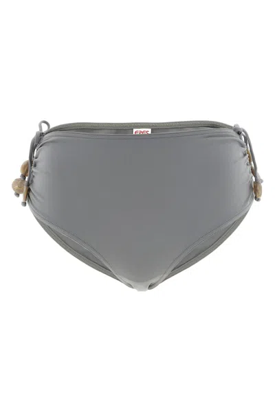 Eres Christie Bead-embellished Bikini Bottoms In Gray