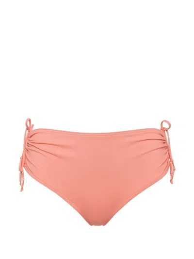 Eres Christie Ruched-detail Bikini Bottoms In Pink