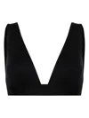 Eres Chrome Triangle-cup Bikini Top In Black