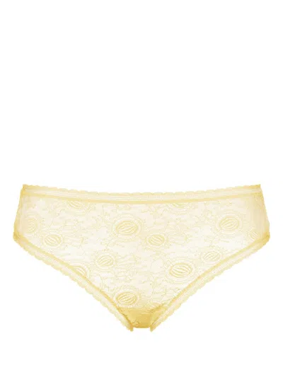 Eres Citrine Thong In Yellow