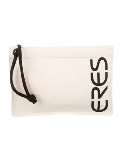 Pre-owned Eres Cometic Bag In Neutrals