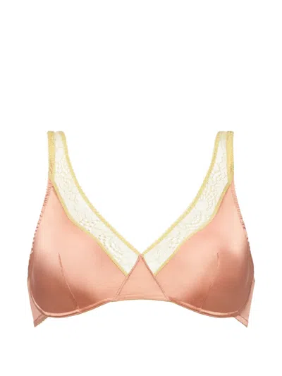 Eres Complicité Triangle Bra In Pink