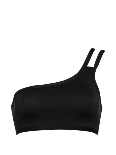Eres Connie One-shoulder Bikini Top In Black