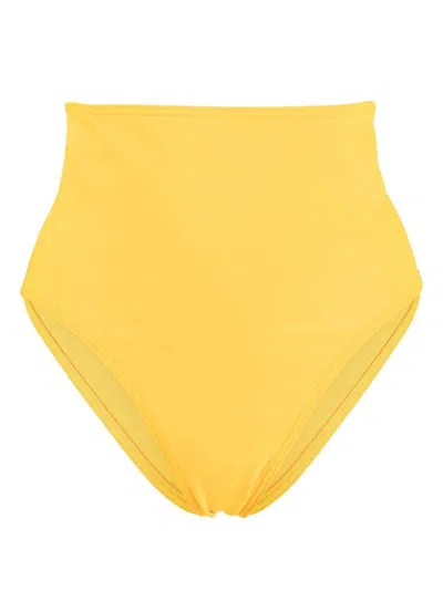 Eres Conquête High-waist Bikini Bottoms In Yellow
