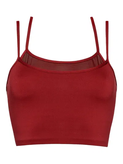 Eres Cooper Bikini Top In Red