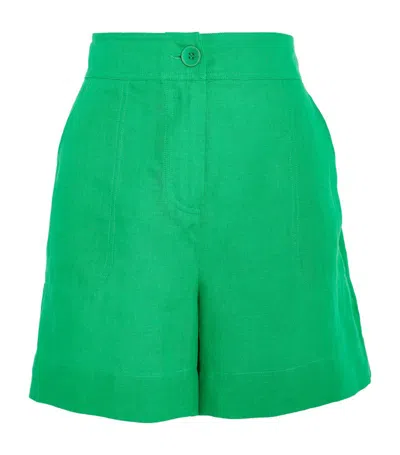Eres Correct High-rise Shorts In Green