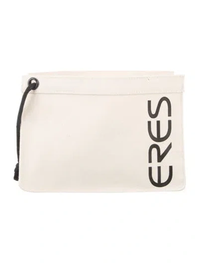 Pre-owned Eres Cosmetic Bag In Neutrals