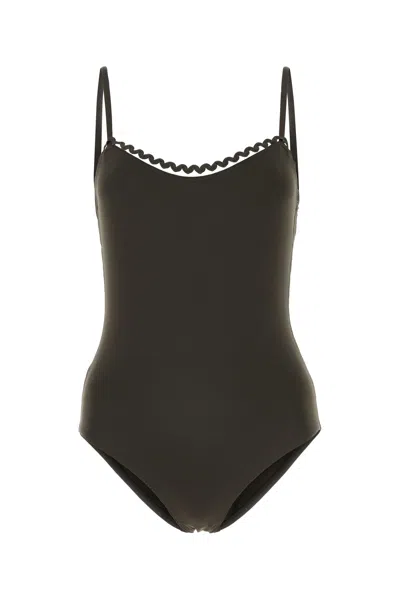 Eres Fantasy One-piece Swimsuit In Brown