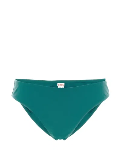 Eres Coulisses Bikini Briefs High Cut Waistband In Green