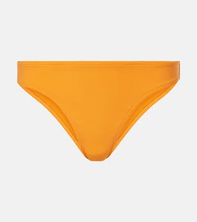 Eres Coulisses High-rise Bikini Bottoms In Orange