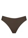 Eres Coulisses High-waisted Bikini Briefs In Grey