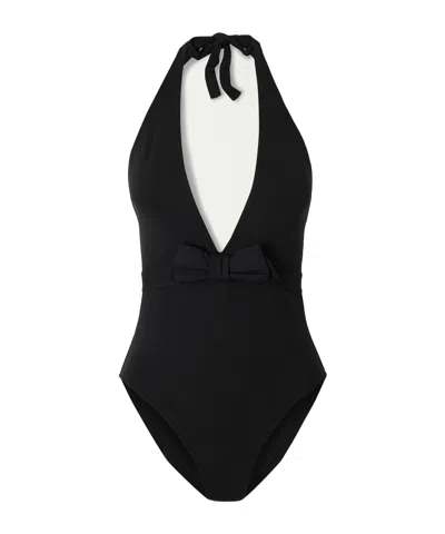 Eres Couture Halter-neck Swimsuit In Black