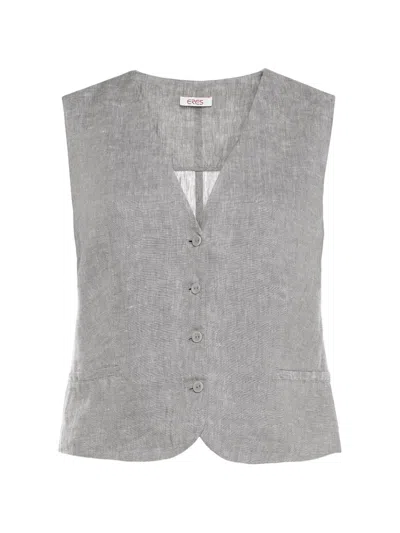 Eres Créatif Vest In Gray