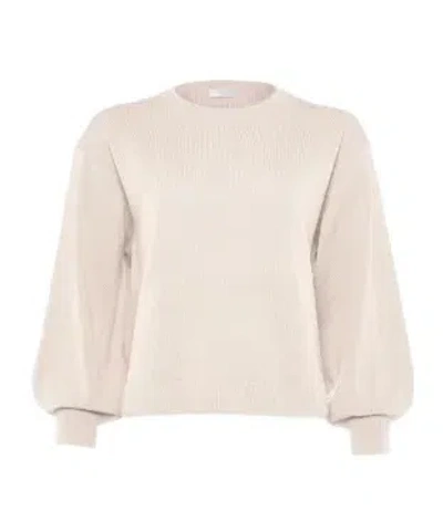 Eres Crew-neck Sweater In White