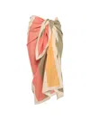 Eres Croquant Striped Sarong In Multi
