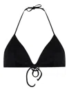 Eres Cubisme Triangle Bikini Top In Black