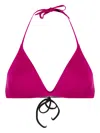 Eres Cubisme Triangle Bikini Top In Pink