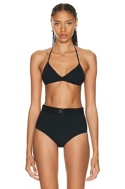 Eres Curacao Bikini Top In Noir