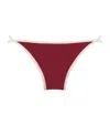Eres Cut-out Anita Bikini Bottoms In Red