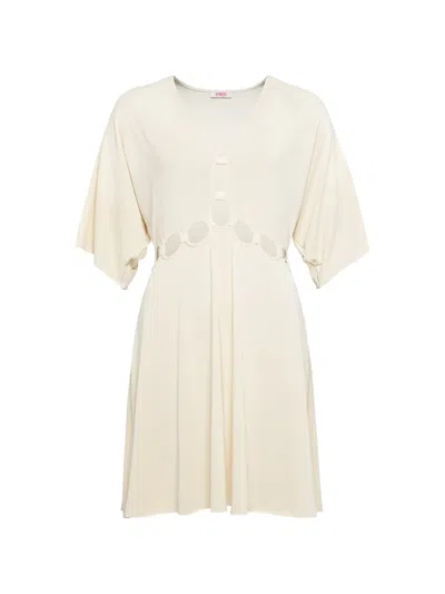 Eres Kleid Mit Cut-out In Neutral