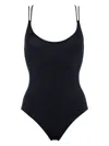 Eres Carnaval Twisted-straps Swimsuit In Black