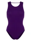 Eres Dance Open-back Swimsuit In Purple