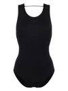 Eres Dance Scoop-neck Swimsuit In Black