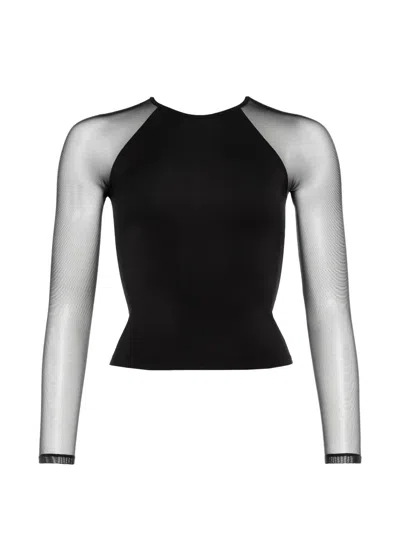 Eres Danica Long-sleeved T-shirt In Black