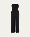 Eres Dao Strapless Jumpsuit In Noir