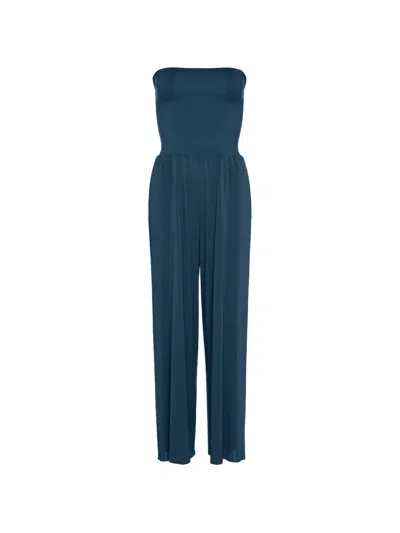 Eres Dao Wide-leg Trousers In Blue