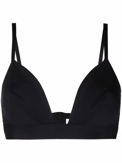 Eres Triangle Cup Bikini Top In Black