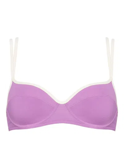 Eres Dayle Bikini Top In Purple