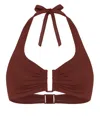 Eres Dedicace Swim Bikini Bra In Brown