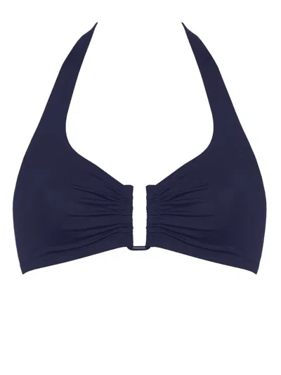 Eres Dédicace Bikini Top In Blue