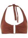 Eres Dedicace Swim Bikini Bra In Brown