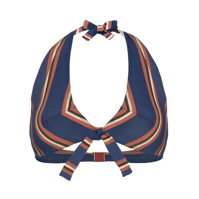 Eres Denim Effect Beachwear Top